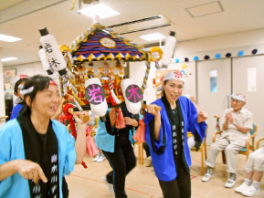 デイサービスセンター鶴寿園のイベントの様子